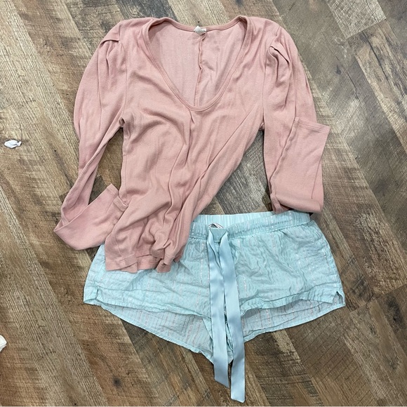 Victoria's Secret Other - Victoria Secret Shorts & Free People Top